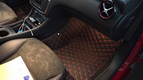 Thảm lót sàn ô tô 5D 6D Mercedes A-Class (A200/ A250/ A45 AMG) giá gốc tận xưởng, bảo hành trọn đời